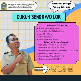 LOWKER, KALURAHAN KEDUNGKERIS BUKA PENDAFTARAN